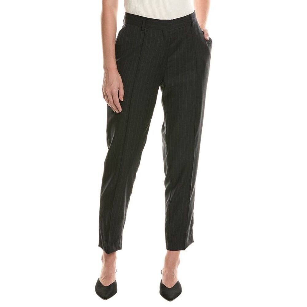 Officine Générale Womens Officine Generale Roxane Pinstripe Wool Pant